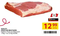 Transgourmet Jungstier brustkern Angebot