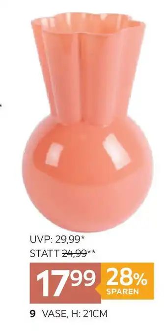 XXXLutz Vase 21 cm Angebot