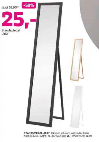 Mömax Standspiegel rio Angebot