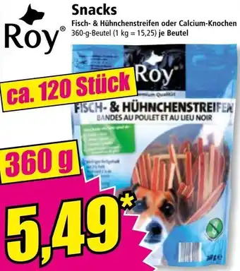 Norma Snacks Angebot