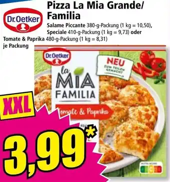 Norma Pizza La Mia Grande/ Familia Angebot