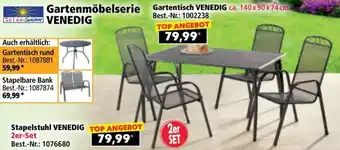 Norma Gartenmöbelserie gartentisch venedig Angebot