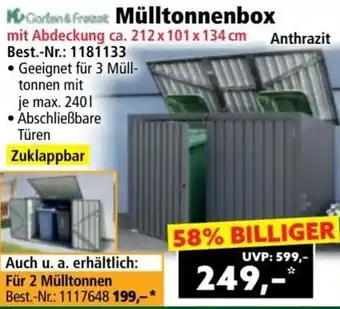 Norma Mülltonnenbox Angebot
