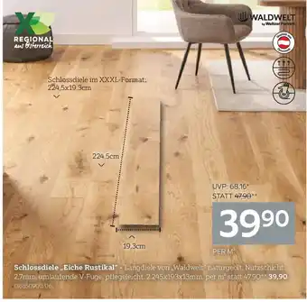 XXXLutz Schlossdiele eiche rustikal Angebot