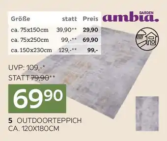 XXXLutz Outdoorteppich cote d'azur Angebot