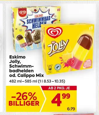 Billa Eskimo Angebot