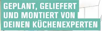 OBI Geplant, geliefert und montiert von deinen küchenexperten Angebot