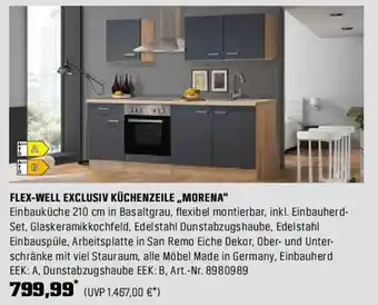 OBI Flex-well exclusiv küchenzeile morena Angebot