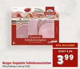 Interspar Berger Exquisite Schinkenvariation Angebot
