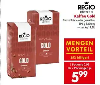 Interspar Kaffee Gold Angebot