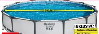 Bauhaus BestWay Frame-Pool-Set Steel Pro Max Angebot