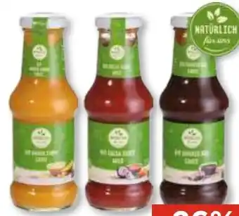 Unimarkt Natürlich für uns Bio Grill Sauce Angebot