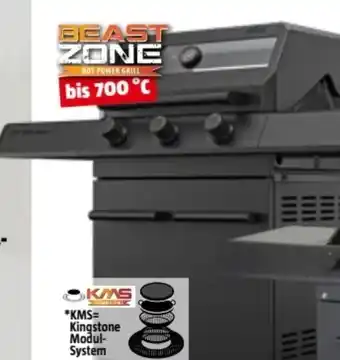 Bauhaus Kingstone KMS Gasgrill Cliff 3000 Beast Angebot