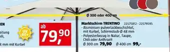 Bauhaus sunfun Marktschirm Trentino Angebot