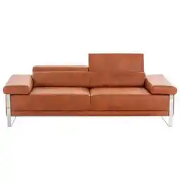 XXXLutz Zweisitzer-Sofa in Echtleder Cognac Angebot