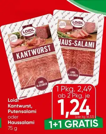 Spar Kantwurst putensalami Angebot