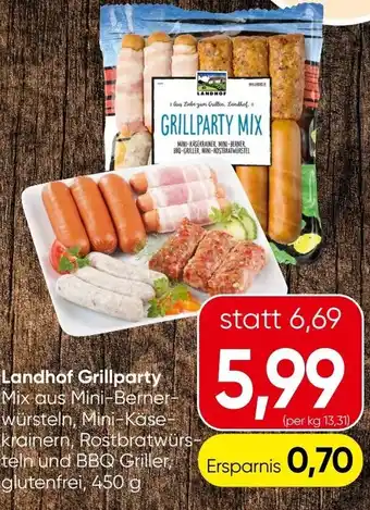 Spar Landhof grillparty Angebot