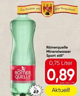 Spar Mineralwasser sport still Angebot