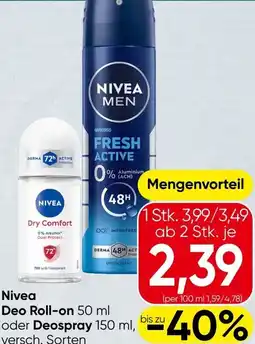 Spar Deospray Angebot