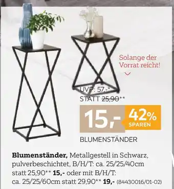XXXLutz Blumenständer Angebot