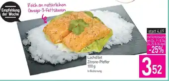 Sutterlüty Lachsfilet zitrone-pfeffer Angebot