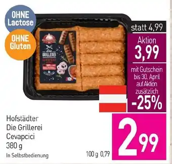 Sutterlüty Hofstädter die grillerei cevapcici Angebot