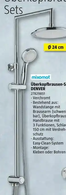 Bauhaus Überkopfbrausen-Set Denver Angebot