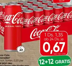Spar Coca-Cola Cola Angebot