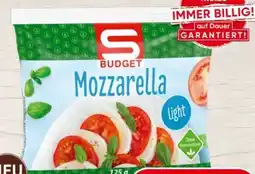 Spar S Budget Mozzarella Angebot