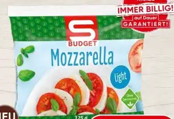Spar S Budget Mozzarella Angebot