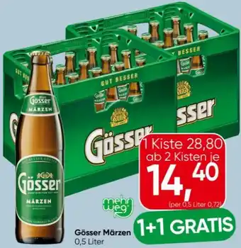 Eurospar Gösser Märzen Angebot