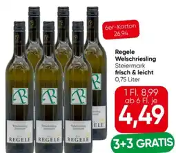 Eurospar Weingut Regele Welschriesling Angebot