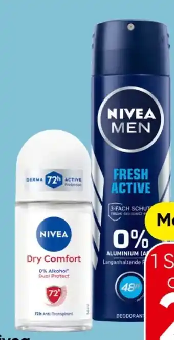 Eurospar Nivea Deo Roll On Angebot