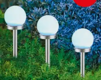 Hagebau Casaya LED-Solarkugel-Set Marla Mini Angebot
