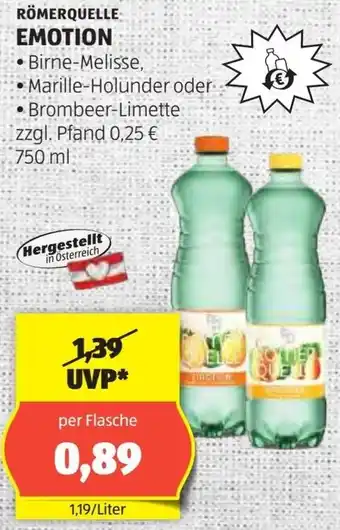Hofer Römerquelle Emotion Angebot