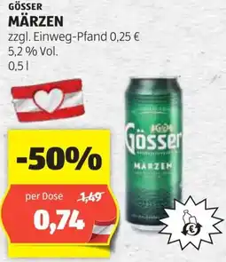 Hofer Gösser märzen Angebot