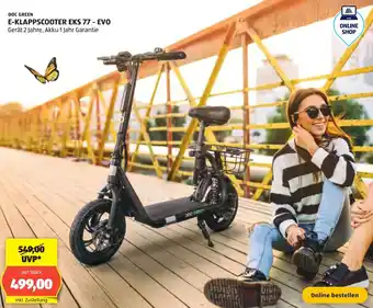 Hofer E-klappscooter eks 77 Angebot