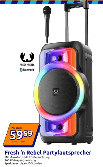 Action Fresh 'n rebel partylautsprecher Angebot