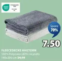 JYSK Fleecedecke hagtorn Angebot