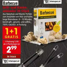 Interspar Grill- und kamin, canzünder 36 stück Angebot