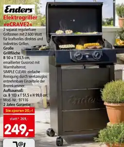 Interspar Enders elektrogriller ecrave2 Angebot