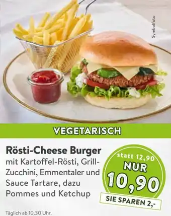 Interspar Rösti-cheese burger Angebot