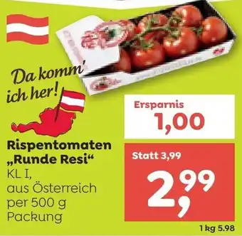 ADEG Rispentomaten ,,Runde Resi" Angebot