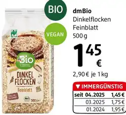 dm Dinkelflocken Feinblatt Angebot