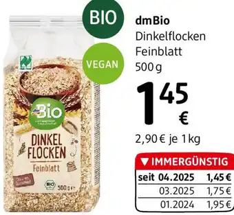 dm Dinkelflocken Feinblatt Angebot