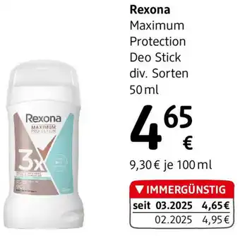 dm Maximum Protection Deo Stick Angebot
