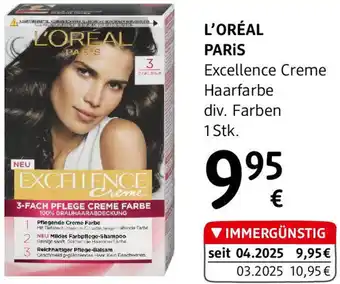 dm Excellence Creme Haarfarbe Angebot
