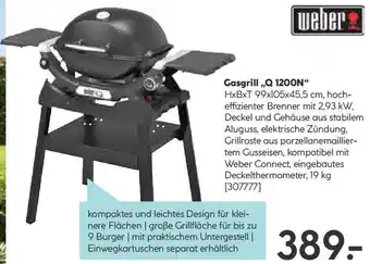 Hellweg Gasgrill,,Q 1200N Angebot