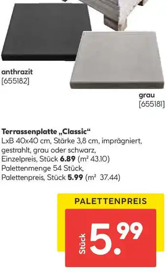 Hellweg Terrassenplatte „,Classic Angebot