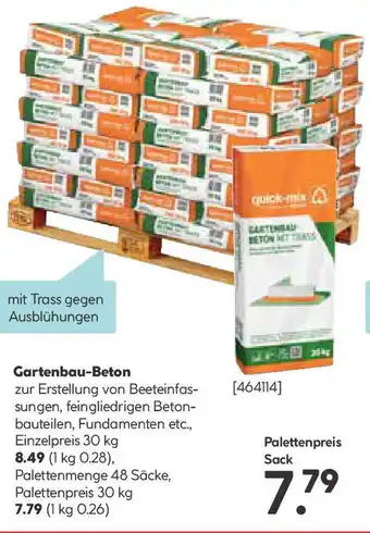 Hellweg Gartenbau-Beton Angebot